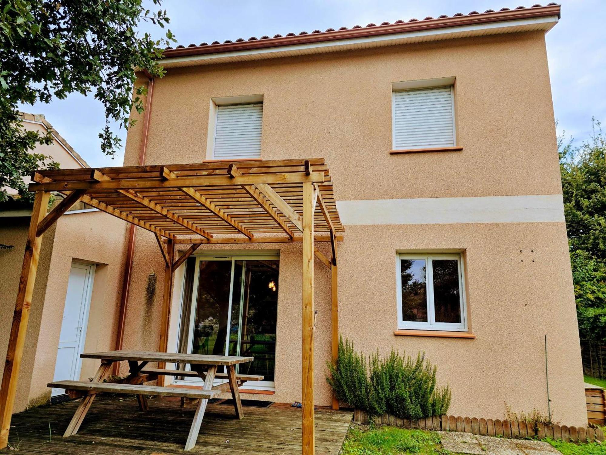 Le Clos Andree - Charmante Maison 8 Personnes - 5 Lits - Climatisation Reversible - Parking 3 Vehicules - Garage - Zone Nord Montauban - Terrasse Et Jardin Exterior foto